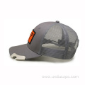 Mesh hat with LED lights and opener